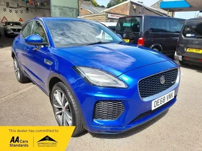 Used Jaguar E-Pace R-Dynamic 180 HP (132 kW) 2018 Blue SUV