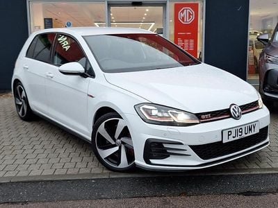 White Used 2019 VW Golf VII GTI Hatchback | £19,998 (Good price)