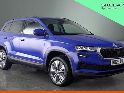 Używany Skoda Karoq SE Drive 110 KM (80 kW) 2023 Niebieski SUV