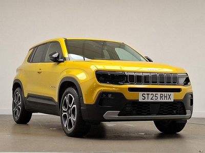 Yellow New 2025 Jeep Avenger Summit SUV | £21,698 (Fair price)