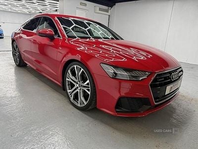 Used Audi A7 S-Line 2019 Red Sedan