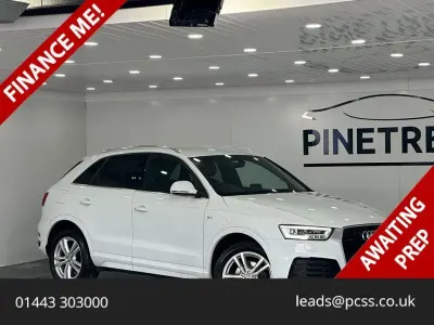 Used Audi Q3 S-Line 150 HP (110 kW) 2016 White SUV
