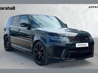 Used Land Rover Range Rover Sport SVR 575 HP (422 kW) 2021 Black SUV
