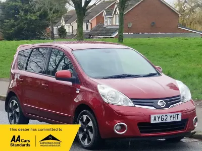 Used Nissan Note N-TEC 2012 Red Hatchback