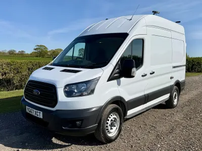 Used Ford Transit 130 HP (95 kW) 2017 White Van
