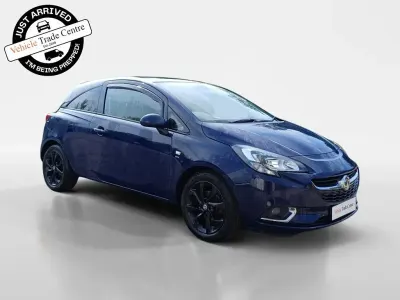 Used Vauxhall Corsa SRi 75 HP (55 kW) 2018 Blue Hatchback