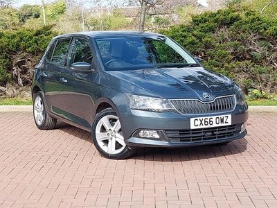 Used Skoda Fabia SE L 90 HP (66 kW) 2016 Grey Hatchback