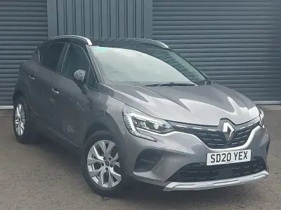 Begagnad Renault Captur Iconic 130 HK (95 kW) 2020 Grå SUV