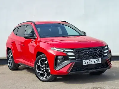 Używany Hyundai Tucson N Line 215 KM (158 kW) 2024 Czerwony SUV
