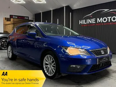 Używany Seat Leon SE Dynamic 110 KM (80 kW) 2017 Niebieski Hatchback