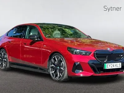 Used BMW i5 Shadowline 442 kW (601 HP) 2024 Red Sedan
