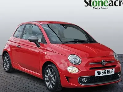 Used Fiat 500 S 69 HP (50 kW) 2018 Red Hatchback
