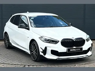 Used BMW M135 Comfort Edition 301 HP (221 kW) 2020 White Hatchback