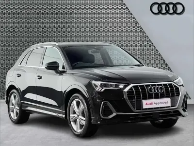 Used Audi Q3 S-Line 150 HP (110 kW) 2022 Black SUV