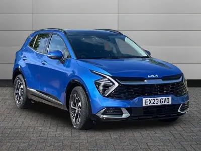 Used Kia Sportage 226 HP (166 kW) 2023 Blue SUV