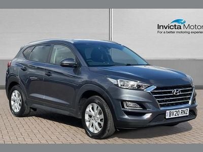Usado Hyundai Tucson SE 132 CV (97 kW) 2020 Gris SUV