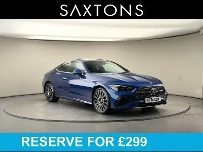 Used Mercedes CLE450 AMG line 2023 Spectral blue Coupe
