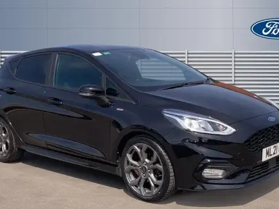Used Ford Fiesta ST-Line 95 HP (69 kW) 2021 Black Hatchback