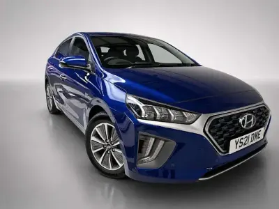 Used Hyundai Ioniq Premium SE 141 HP (103 kW) 2021 Blue Hatchback