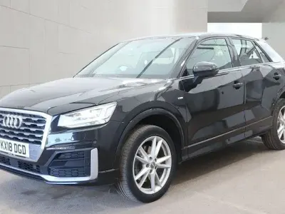 Used Audi Q2 S-Line 150 HP (110 kW) 2018 Black SUV