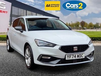 White Used 2024 Seat Leon FR Hatchback | £21,761 (Expensive)