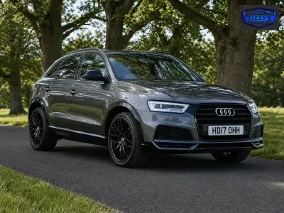Used Audi Q3 Black Edition 184 HP (135 kW) 2017 Grey SUV