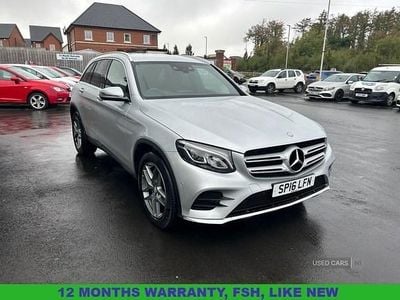 Silver Used 2016 Mercedes GLC220 AMG line Estate | £14,995 (A bit pricey)