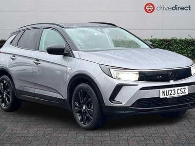 Used Vauxhall Grandland X S 131 HP (96 kW) 2023 Two coat metallic  quartz grey SUV