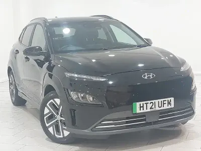 Used Hyundai Kona Premium 150 kW (204 HP) 2021 Black SUV