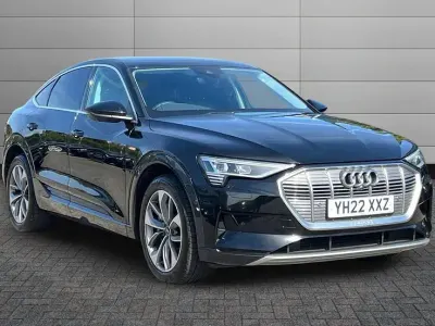 Used Audi e-tron Comfort 227 kW (309 HP) 2022 Mythos black SUV