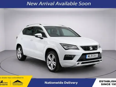 Begagnad Seat Ateca FR 150 HK (110 kW) 2019 Vit SUV