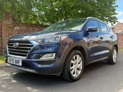 Usado Hyundai Tucson SE 115 CV (84 kW) 2021 Azul SUV