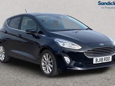 Used Ford Fiesta Titanium 101 HP (74 kW) 2021 Black Hatchback