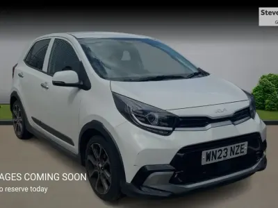 Used Kia Picanto X-Line 2023 White Hatchback