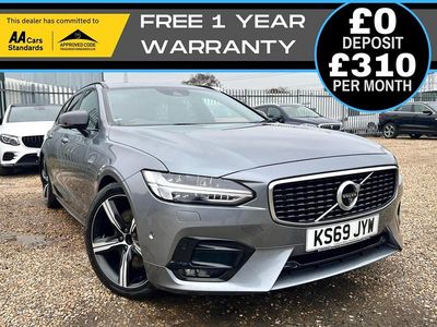 Grey Used 2019 Volvo V90 R-Design Estate | £17,490 (Expensive)