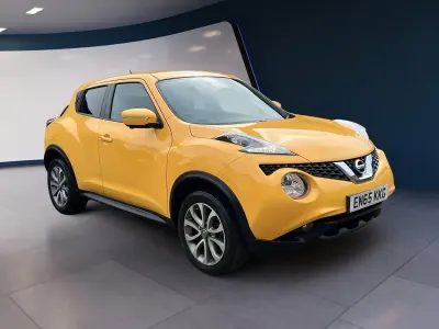 Used Nissan Juke Tekna 117 HP (86 kW) 2016 Yellow SUV