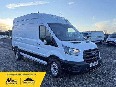 Used Ford Transit 130 HP (95 kW) 2022 White Van