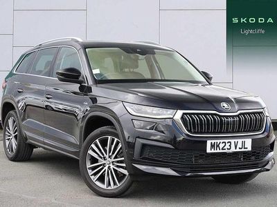 Used Skoda Kodiaq LAURIN & KLEMENT 110 HP (80 kW) 2023 Black magic pearl effect SUV