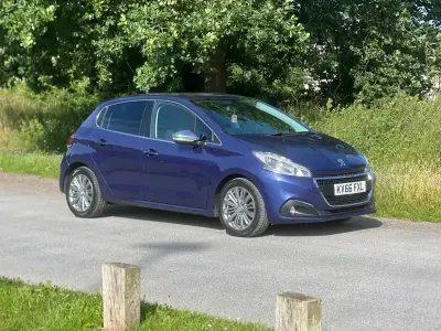 Used Peugeot 208 Allure 2016 Blue Hatchback