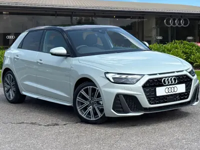 New Audi A1 Sportback S-Line 2026 Silver Hatchback