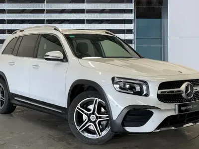 Begagnad Mercedes GLB200 AMG Line Premium 163 HK (119 kW) 2023 Vit SUV