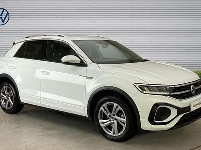 Used VW T-Roc R-line 150 HP (110 kW) 2025 White SUV