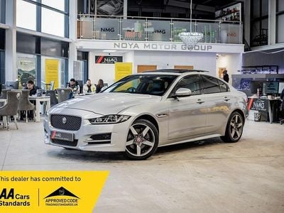 Used Jaguar XE R-Sport 180 HP (132 kW) 2017 Silver Sedan