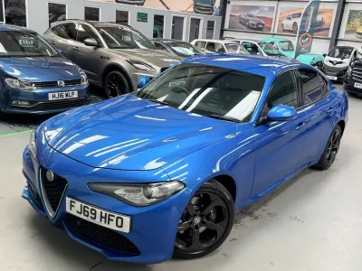 Used Alfa Romeo Giulia Veloce 2019 Blue Sedan