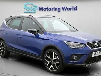 Used Seat Arona FR Sport 110 HP (80 kW) 2021 Blue SUV