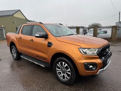 Used Ford Ranger Wildtrack 2020 Orange Pickup