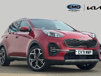 Used Kia Sportage GT-Line S 174 HP (127 kW) 2021 Red SUV