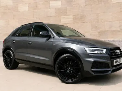 Used Audi Q3 Black Edition 184 HP (135 kW) 2017 Grey SUV