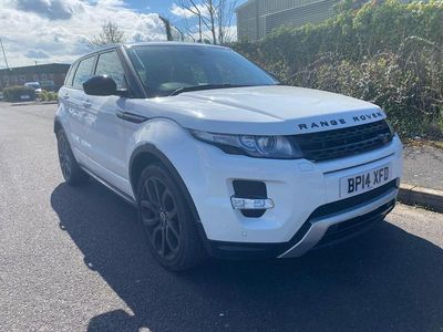 Used Land Rover Range Rover evoque Dynamic 2014 White SUV