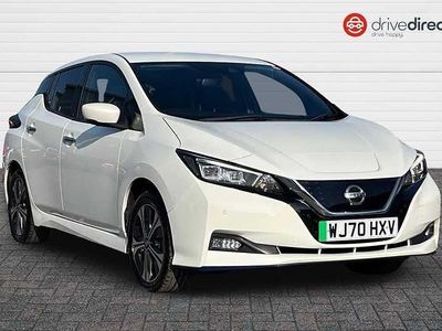 Used Nissan Leaf N-TEC 160 kW (218 HP) 2020 White Hatchback